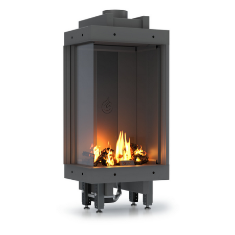 THERMOGATZ Τζάκι Αερίου Standing Corner Γωνιακό 116cm 02.204.589